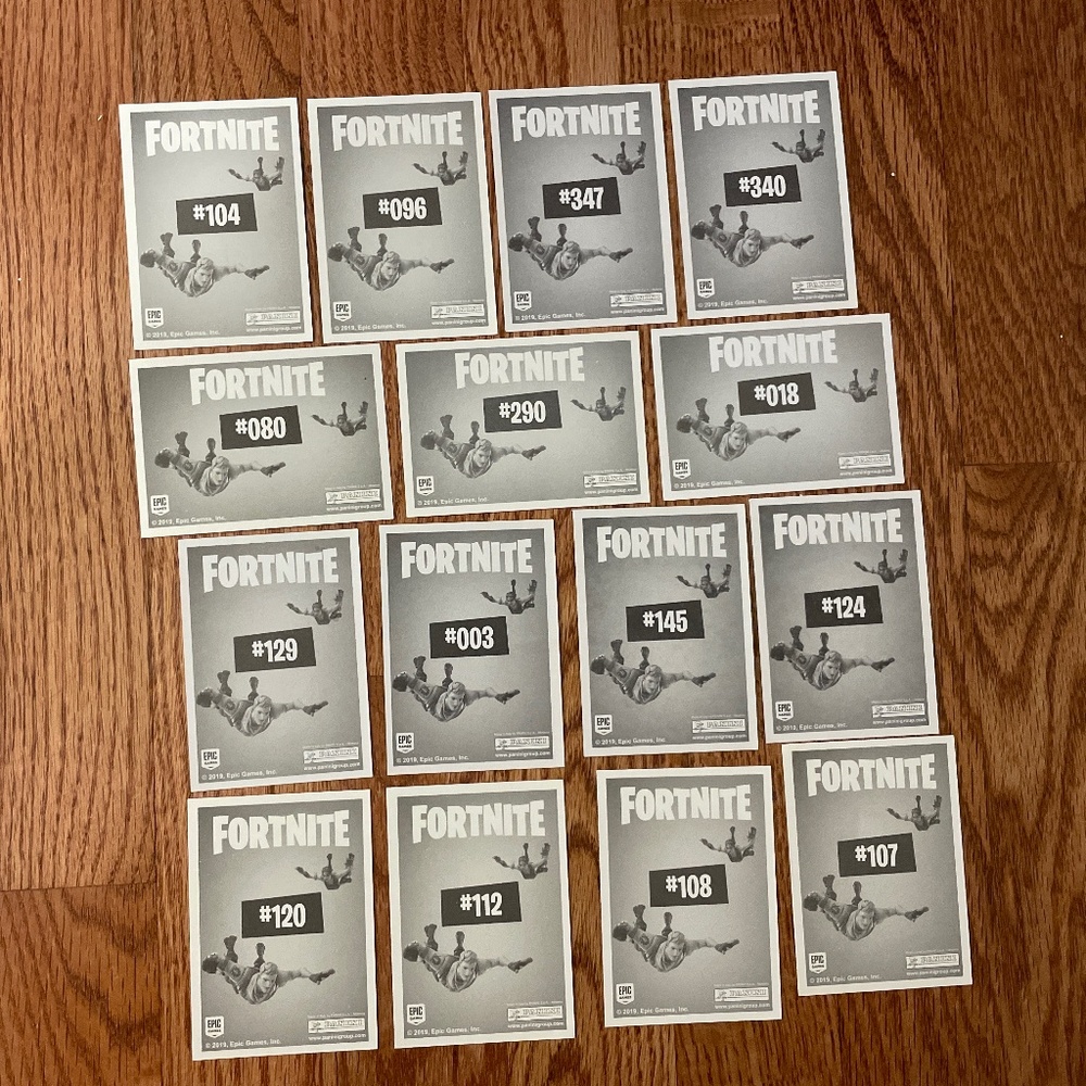 Lot of 116 Random Panini Fortnite Series 1 Stickers/Trading Cards! - Picture 9 of 15